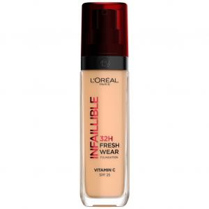 Тональный крем для лица infaillible 32h fresh wear Loreal Paris, 200 - golden sand, объем 30 мл