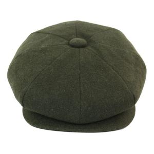 Кепка Peaky Blinders Newsboy с 8 панелями Infinity Leather, зеленый