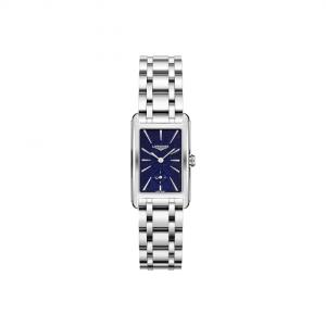 LONGINES Часы Women's DolceVita Collection Watch, Silver Blue Watch Dial