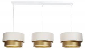 Подвесной светильник BPSKoncept Duo Line, крем - золото