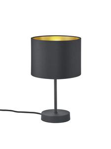Trio Leuchten Настольная лампа HOSTEL в матово-черном цвете