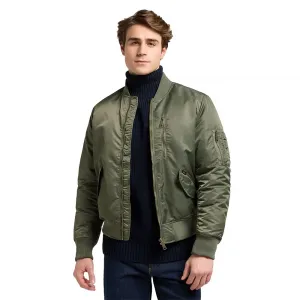 Куртка Lee 112371315 bomber, зеленый