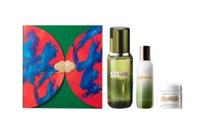 HAILANZHIMI новогодний лимитированный набор эссенции и лосьона, уходовая косметика, увлажняющий и восстанавливающий, 150мл+50мл+30мл LA MER