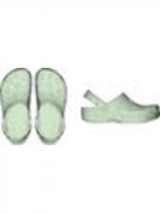 Crocs Классические женские банные сабо зеленого цвета