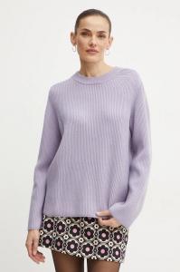 Шерстяной свитер Michael Michael Kors, фиолетовый