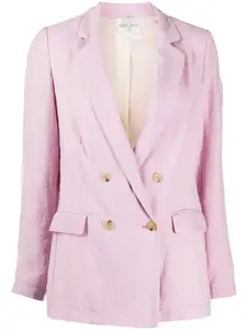Двубортный блейзер Forte Forte, розовый
