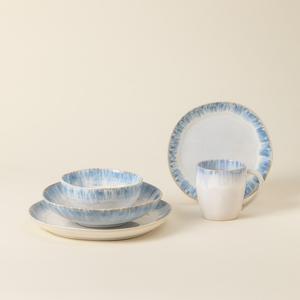 Набор посуды BRISA из 5 предметов, пастельно-голубой и глянцево-белый, на 1 персону Costa Nova, пастельно-голубой/глянцевый белый