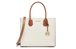 Сумка-тоут с большим логотипом Mercer Accordion от MICHAEL KORS