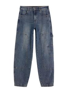 Джинсы с широкими штанинами Desigual, Blue