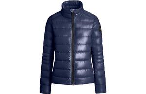 Canada Goose Куртка пуховая женская серии Cypress FW21 синяя, Marine Blue