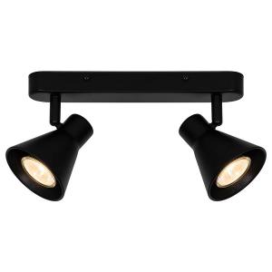 Потолочный светильник Nordlux Eik, алюминий - черный - количество языков пламени: 2