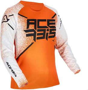 Детская майка для мотокросса Acerbis mx j-kid 5, Orange/White
