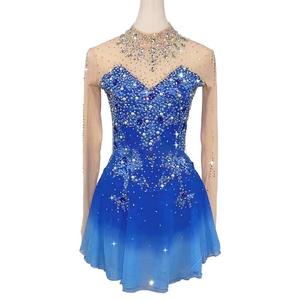 HEAD Платье для фигурного катания Custom, для детей и взрослых, для выступлений и экзаменов, юбка женская, Navy Blue, размер L