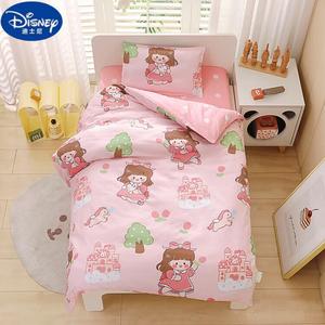 Disney Детский пододеяльник 120х150 см, 100% хлопок, Garden Princess, с 6 наволочками 30х50 см