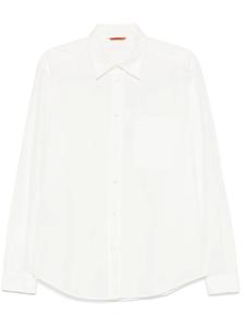 Хлопковая рубашка Barena, белый