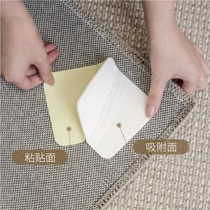 Saipos Ковер 80х180 см из шерсти для спальни/гостиной, Qingshan Meisu, с бесплатными противоскользящими наклейками