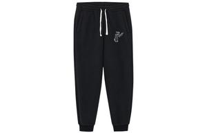 New Era Повседневные брюки унисекс черные