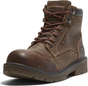 Timberland PRO мужские Whitman 6 дюймовые рабочие ботинки с композитным защитным носком и водонепроницаемостью, Gaucho Brown