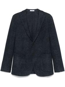 Клетчатый блейзер Boglioli, синий
