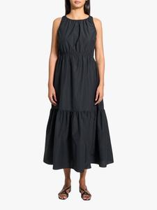 Платье миди с ярусами Theory, Black