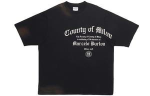 Marcelo Burlon Футболка мужская черная