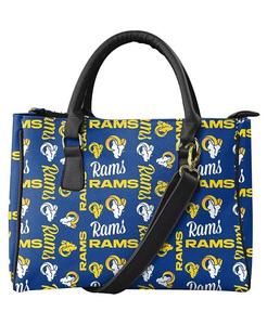 Сумка-тоут Los Angeles Rams Повторите Brooklyn Foco, синий
