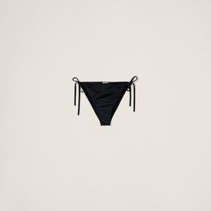 Трусики из джерси MIU MIU, черный