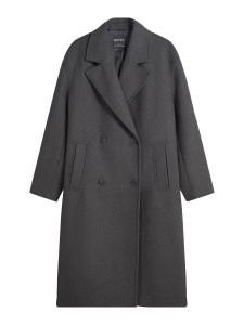 Демисезонное пальто Bershka, Anthracite