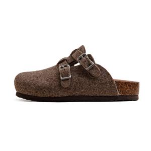 MADEN Закрытые тапочки мужские мока, цвет Mocha