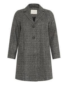 Куртка межсезонная KAFFE CURVE KCvianna, серый