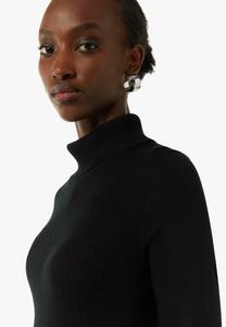 Платье-джемпер MIT TURTLENECK comma, черный
