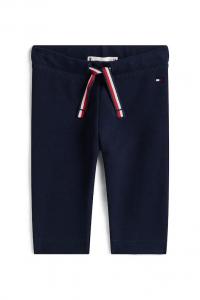 Детские хлопковые штанишки Tommy Hilfiger, темно-синий