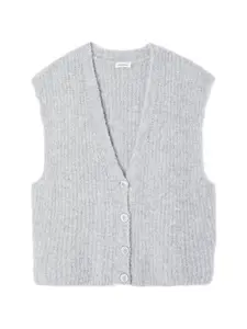 Кардиган Zolly без рукавов American Vintage, серый
