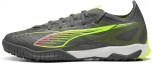 Футбольные бутсы PUMA Ultra 5 Match Tt для мужчин и женщин, серебристый/желтый