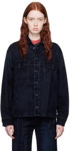 Синяя джинсовая куртка свободного покроя Ottolinger