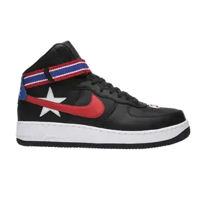 Кроссовки Nike Riccardo Tisci x NikeLab Air Force 1 High 'Black', черный