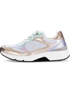 Gabor Удобные туфли на шнуровке серебристого цвета