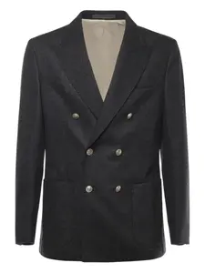 Двубортный пиджак Eleventy, серый