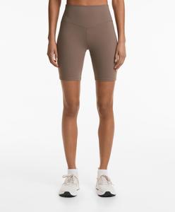 Байкерские леггинсы с высокой посадкой 20 см из полиамидного хлопка Handfeel Oysho, цвет Incense