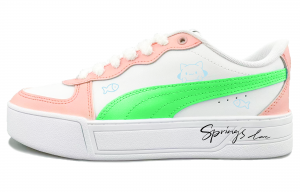 PUMA Кроссовки для скейтбординга Skye Abrasion Resistant Low top Women's Pink Green