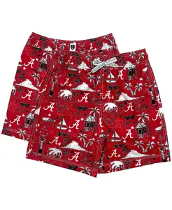 Купальник Luau для мальчиков и девочек Alabama Crimson Tide в малиновом цвете Wes & Willy
