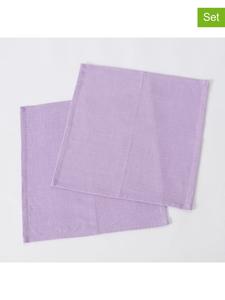 Boltze Набор из 2 салфеток "Lenea" фиолетового цвета - (Д)40 x (Ш)40 см