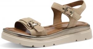 Женские удобные сандалии Tamaris, Tan