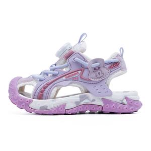 Дышащие, легкие, амортизирующие, низкие детские сандалии BOBDOG, розовый/фиолетовый