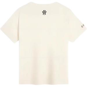 Футболка баскетбольной коллекции Anta Irving унисекс бежево-желтая