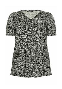 Футболка с принтом ABSTRACT SWING Yours Clothing, черный