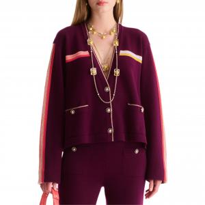 Кашемировый свитер 26C для женщин Chanel, фиолетовый
