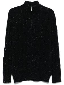 Eleventy свитер в рубчик, синий