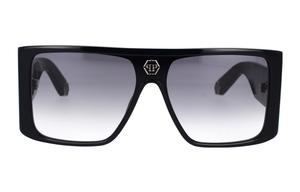 Солнцезащитные очки мужские черные PHILIPP PLEIN