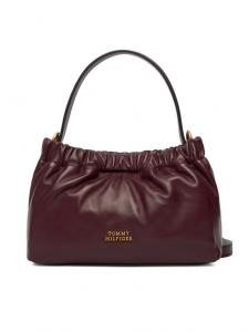 Сумка Soft Leather Mini Crossover AW0AW18306 Tommy Hilfiger, красный